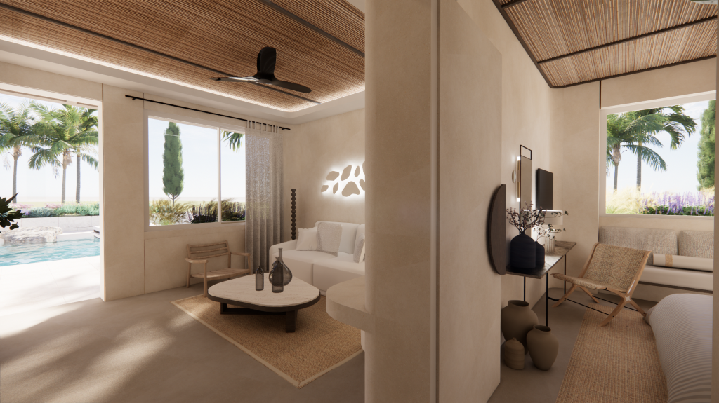 KOUROS DELUXE SUITE MIT PRIVATEM POOL