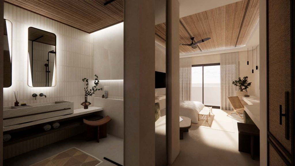 DELUXE DOPPELZIMMER DIREKT AM STRAND